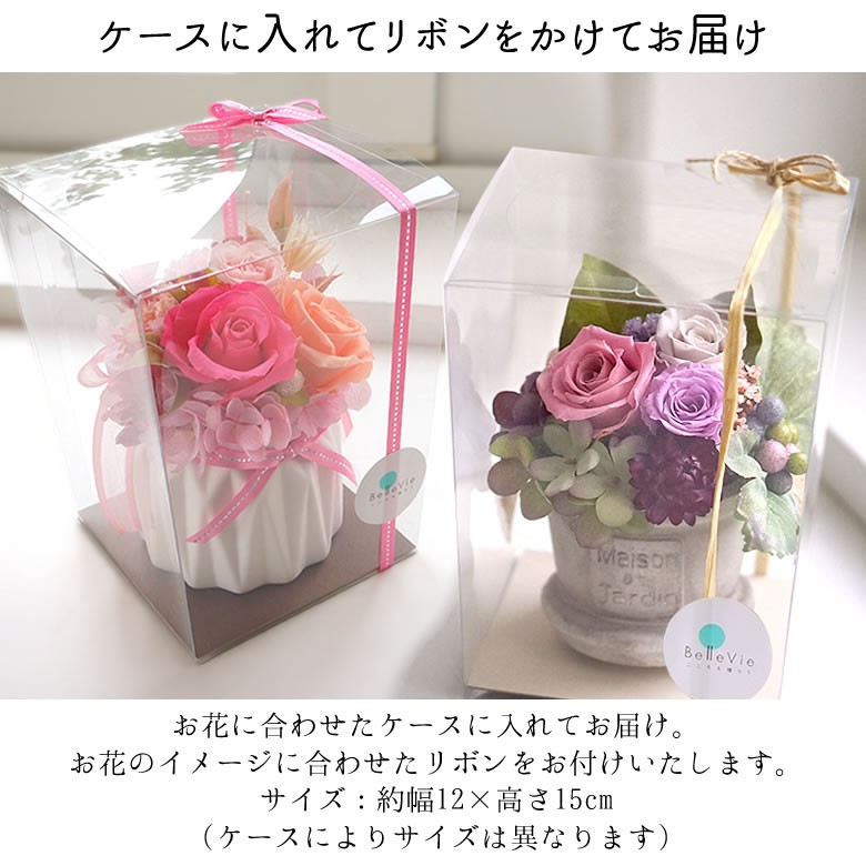 ケースに入れてお届けします