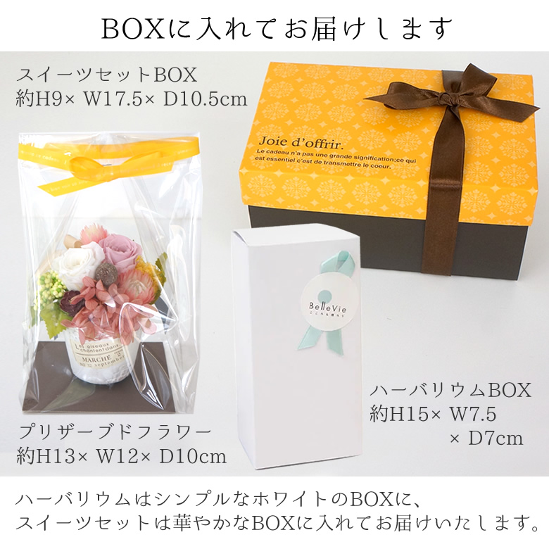 ハーバリウムアフタヌーンティーセット