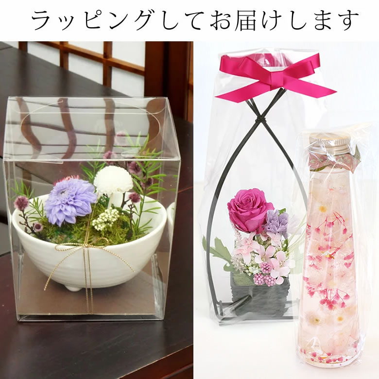 飾る場所を選ばない上品なサイズ