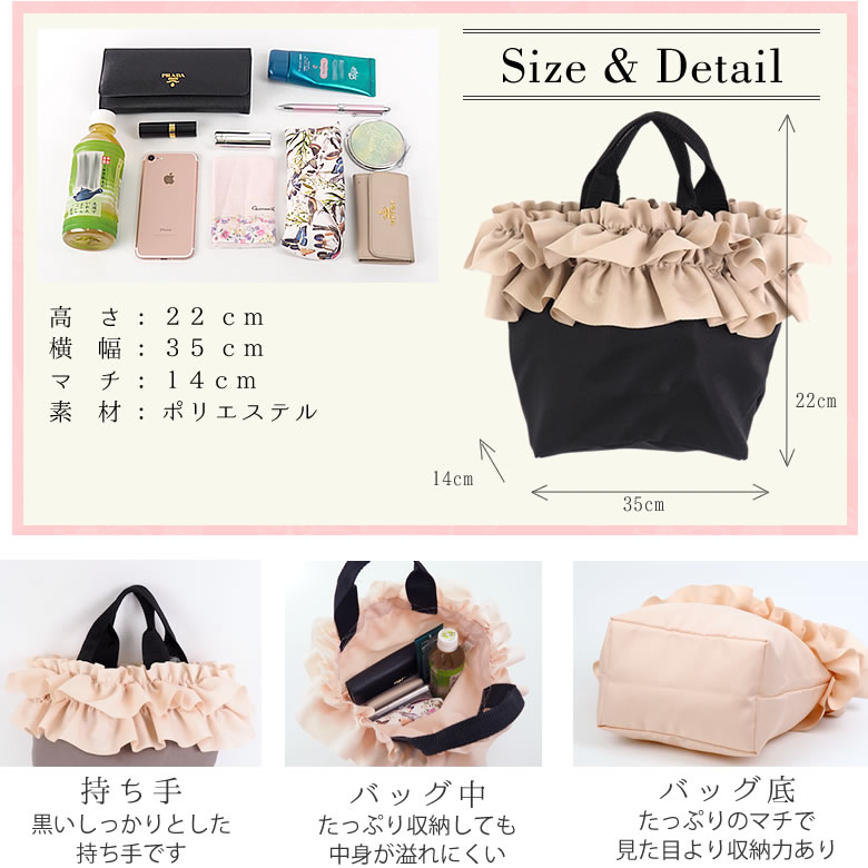 CittiBagチッティバッグのサイズとディティール