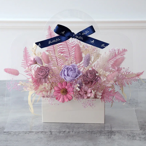 ソラフラワークリアバッグブーケ
