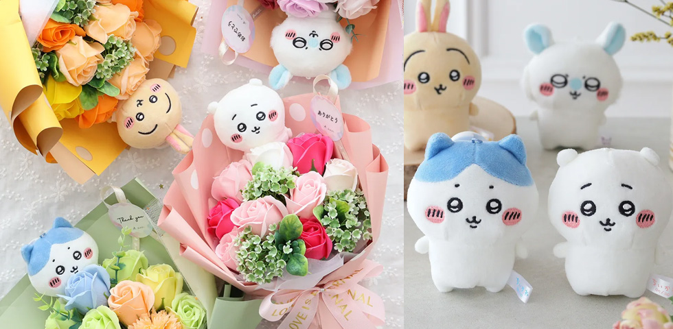 ちいかわ ソープフラワーブーケ

