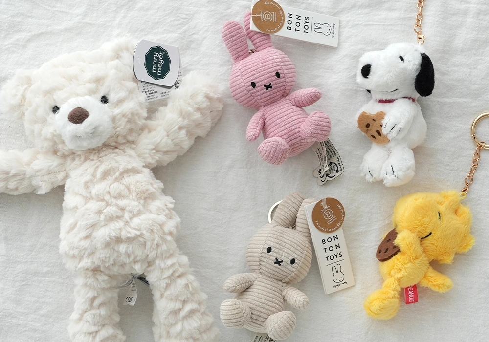 自由に選べるぬいぐるみ