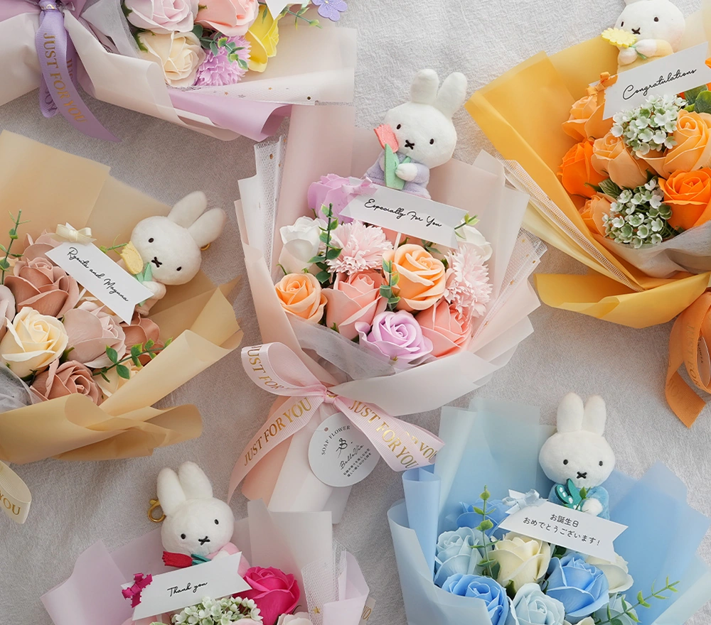 ミッフィーと一緒にお花と気持ちを伝えよう