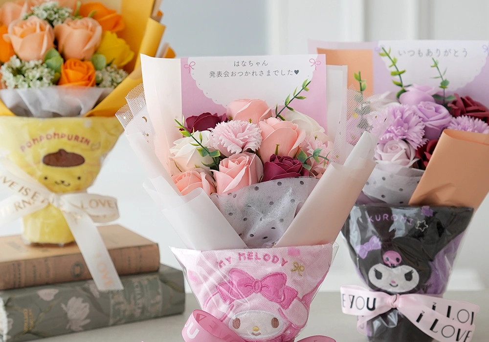 Point.2 美しさ×香りが魅力のソープフラワー