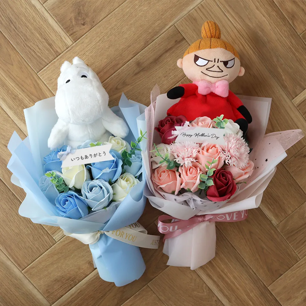 サンリオタオル ソープフラワーブーケ