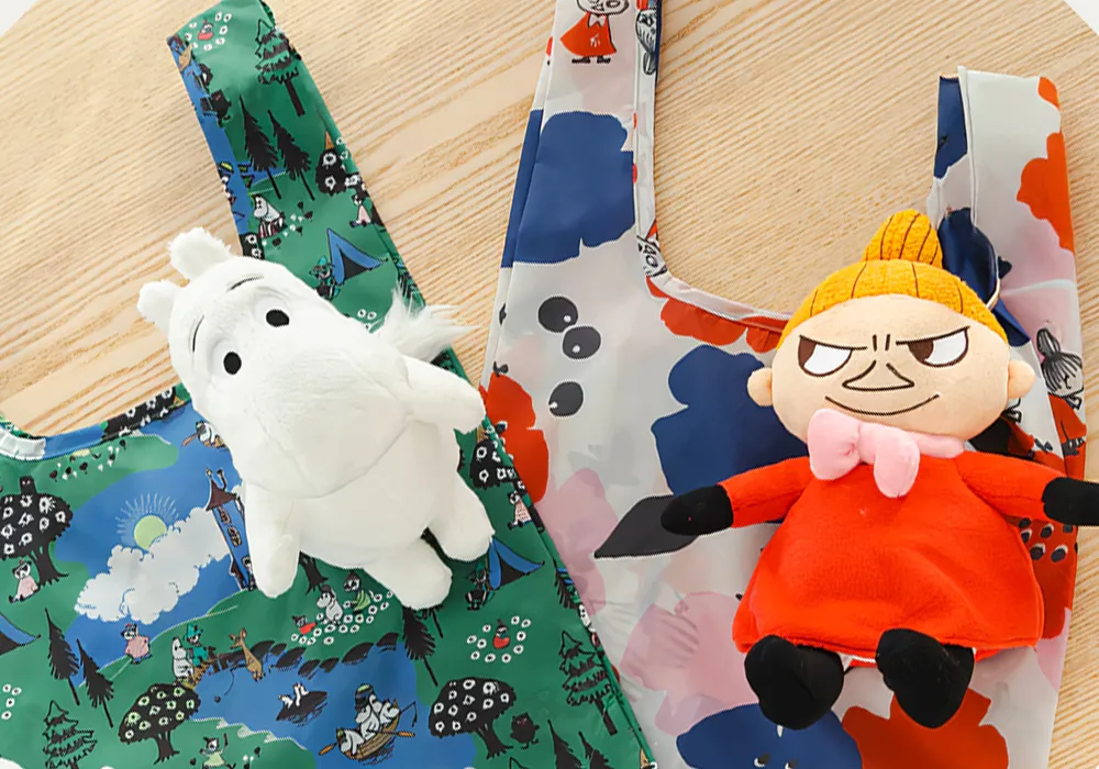 ムーミンorミイのぬいぐるみエコバッグ