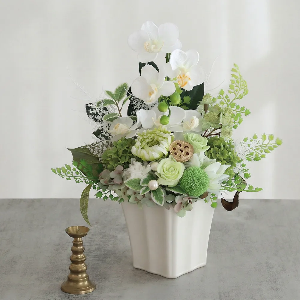 和風プリザーブドフラワー 華麗（かれい）