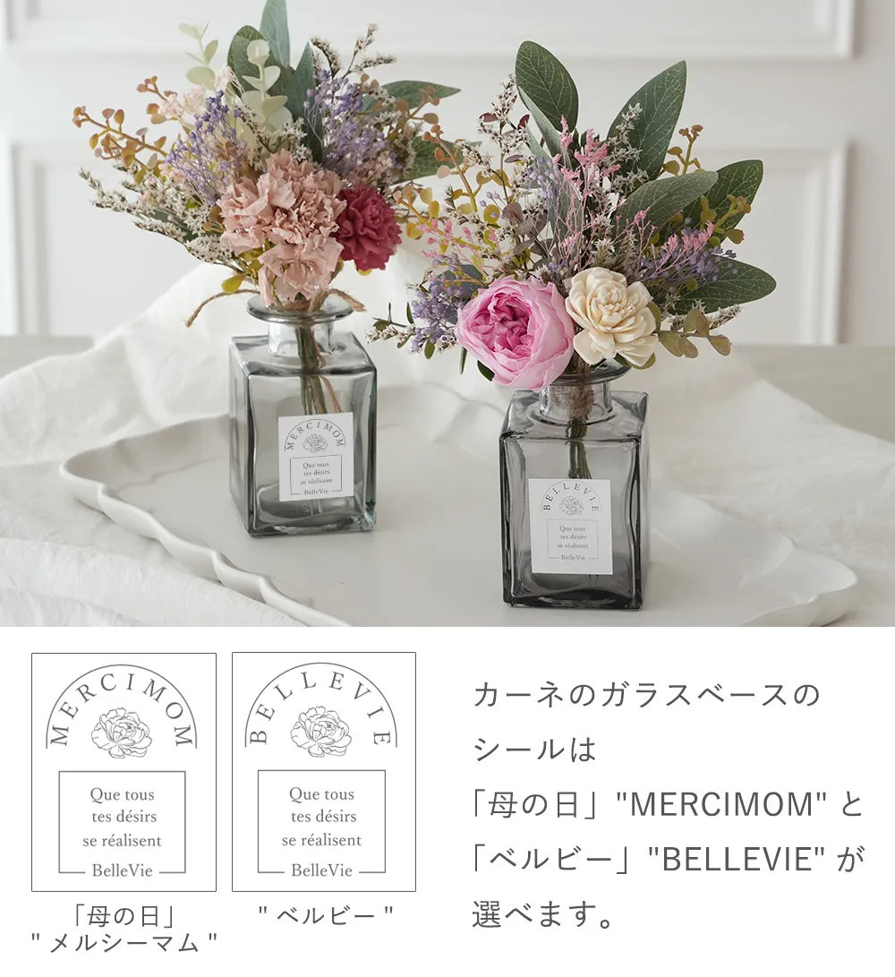 ガラスベース付き