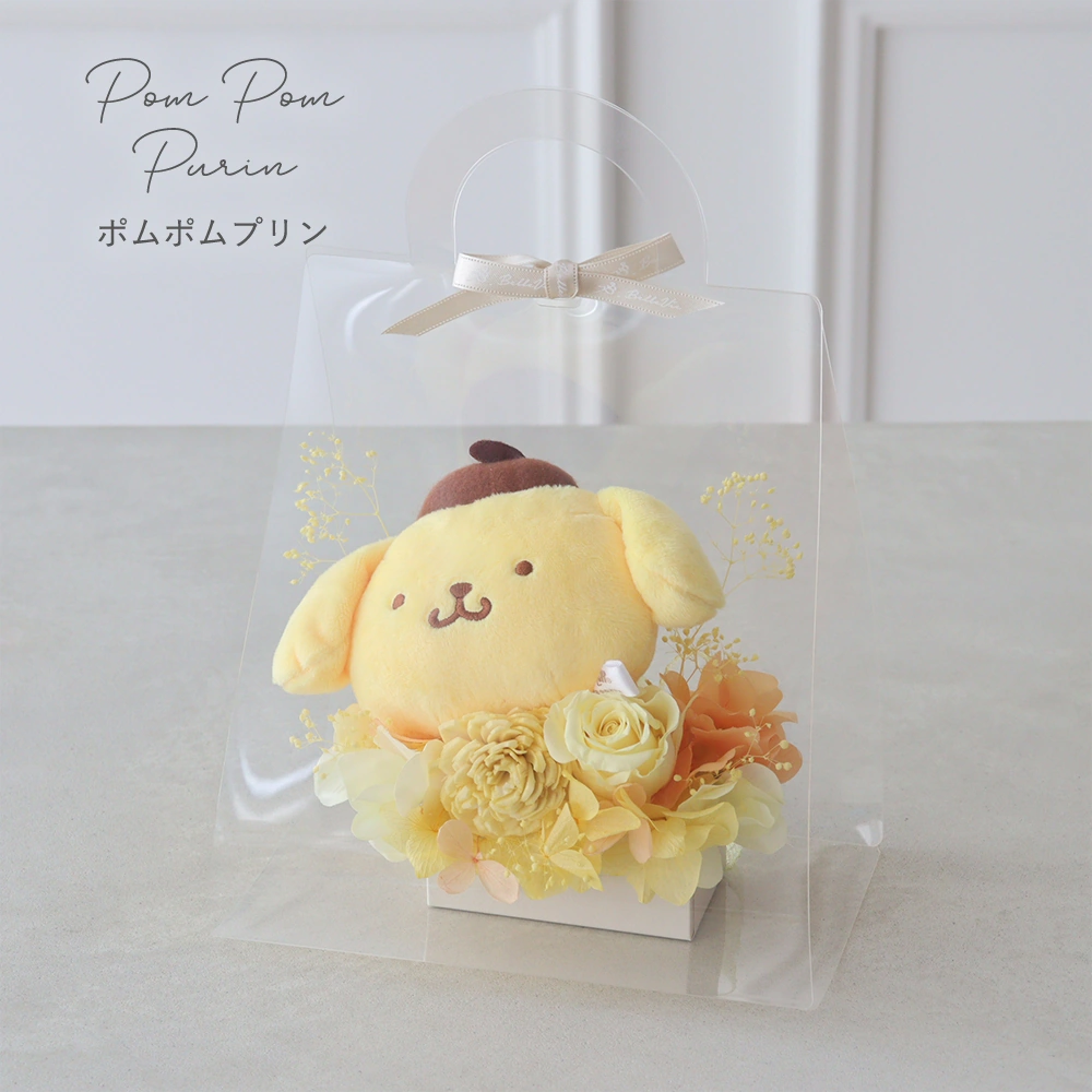 color イエロー　ポムポムプリン